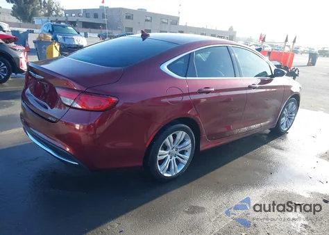 2015 Chrysler 200 Limited z USA, uszkodzony, nr VIN 1C3CCCAB5FN737779